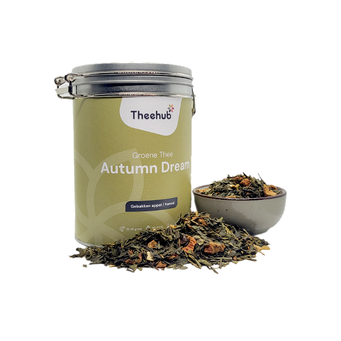 Groene thee in blik - Autumn Dream