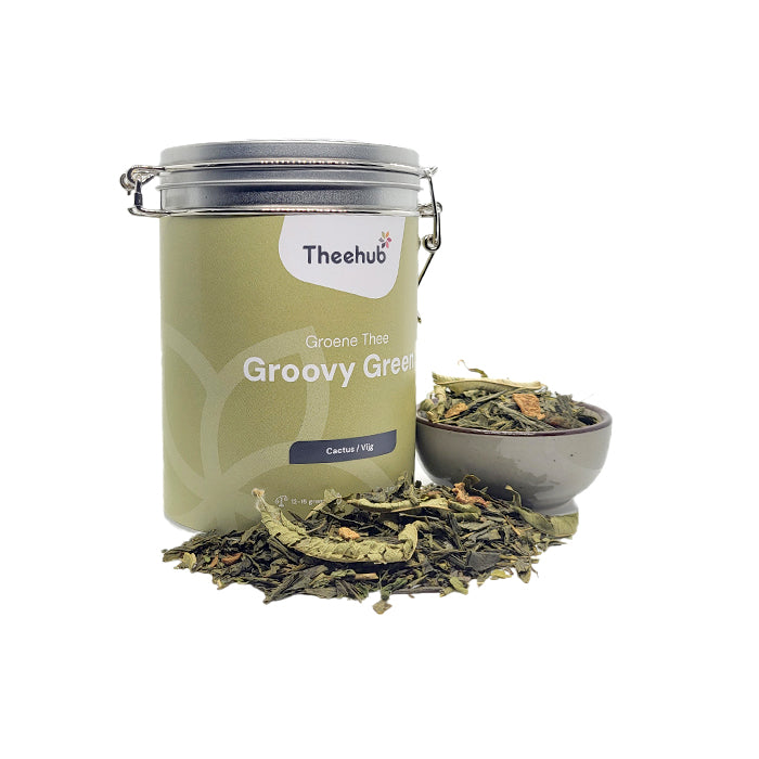 Groene thee in blik - Groovy Green