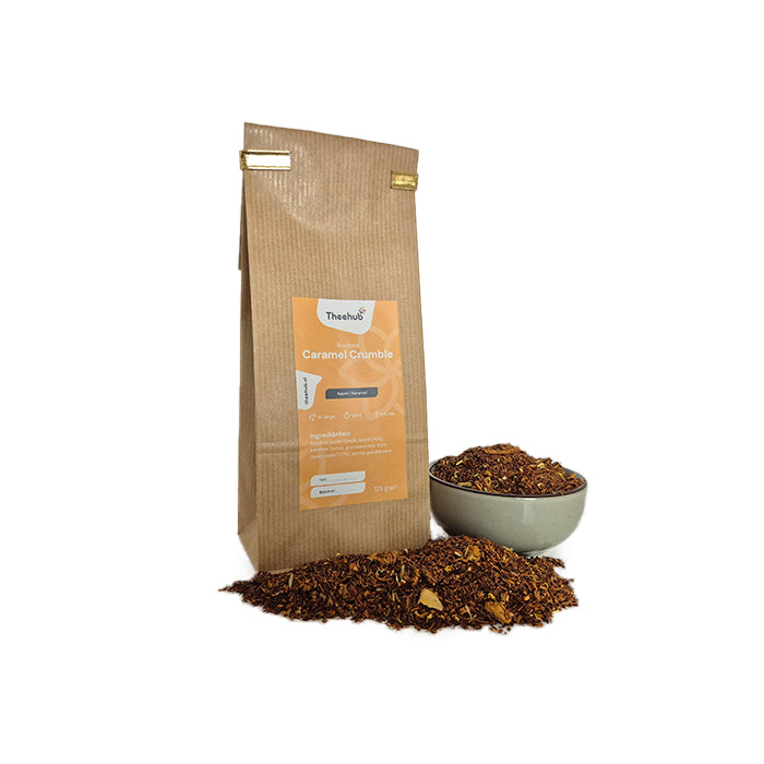 Rooibos - Caramel Crumble Navulverpakking (125 gram)