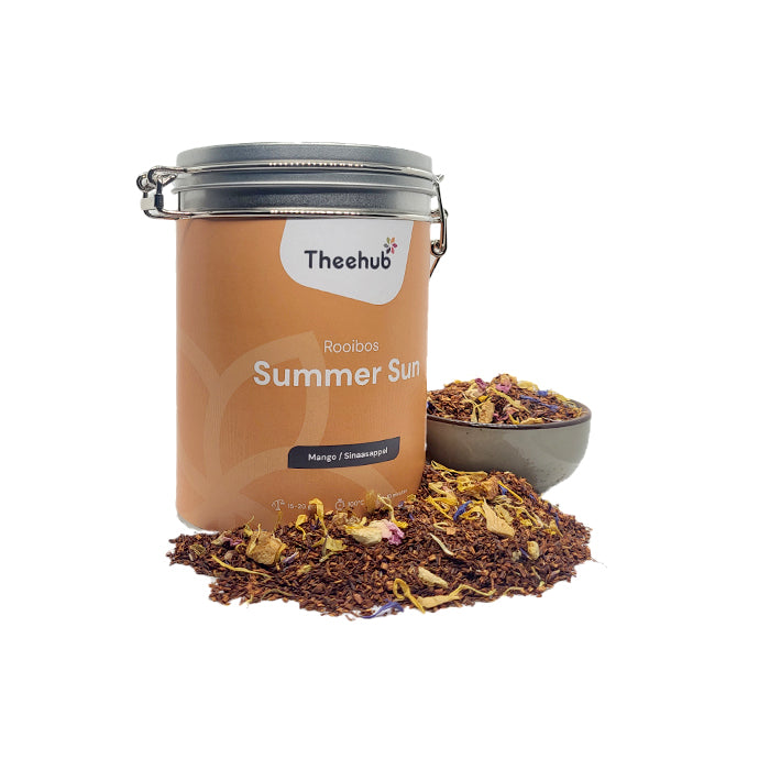 Rooibos thee in blik - Summer Sun