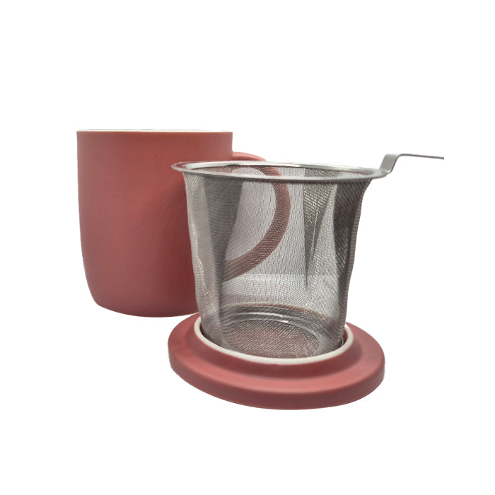 Theemok met zeef - rose v2