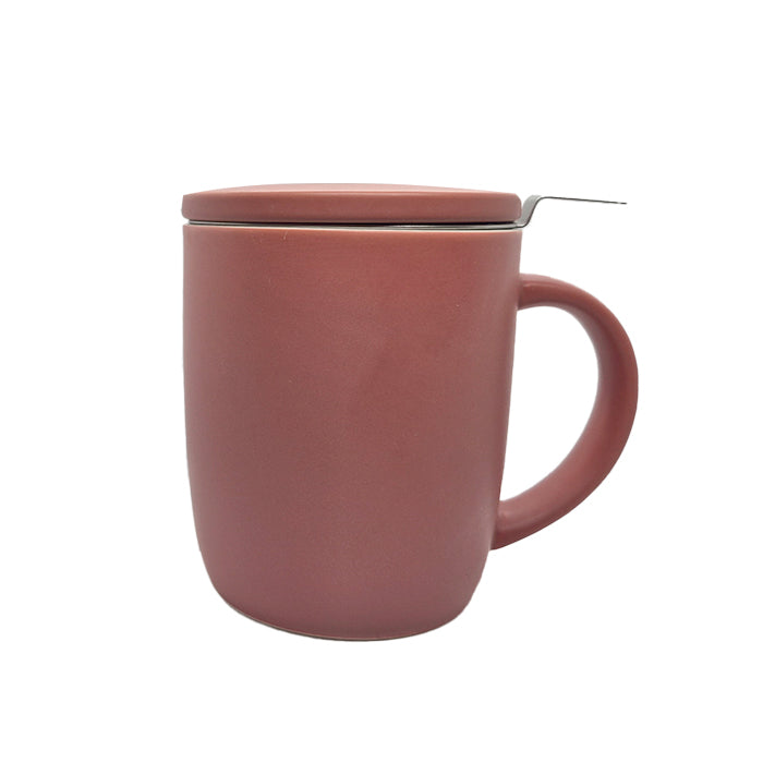 Theemok met zeef - rose