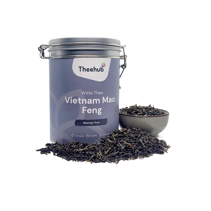 Witte thee in blik - Vietnam Mao Feng