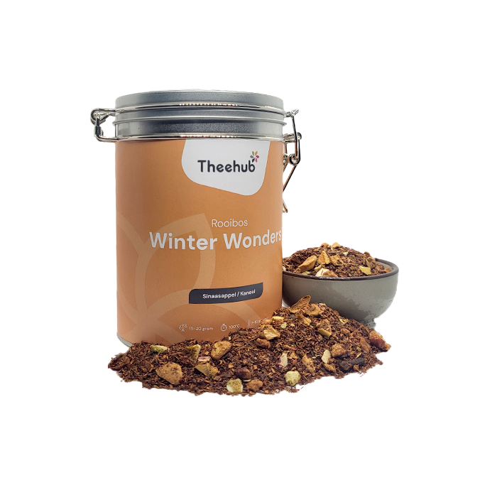 Rooibos thee in blik - Winter Wonders