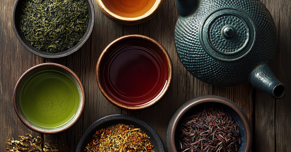 Ontdek welke losse thee het beste past op welk moment van de dag