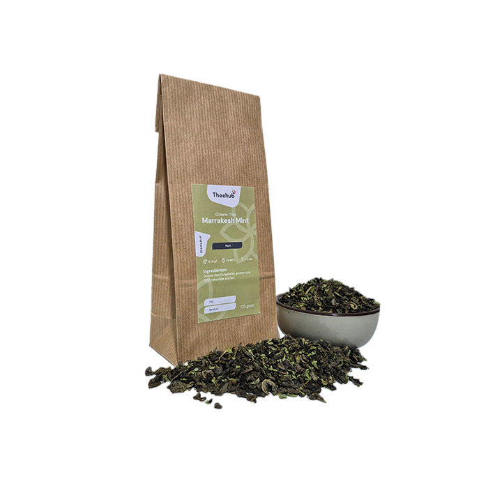Groene Thee - Marrakesh Mint Navulverpakking (125 gram)