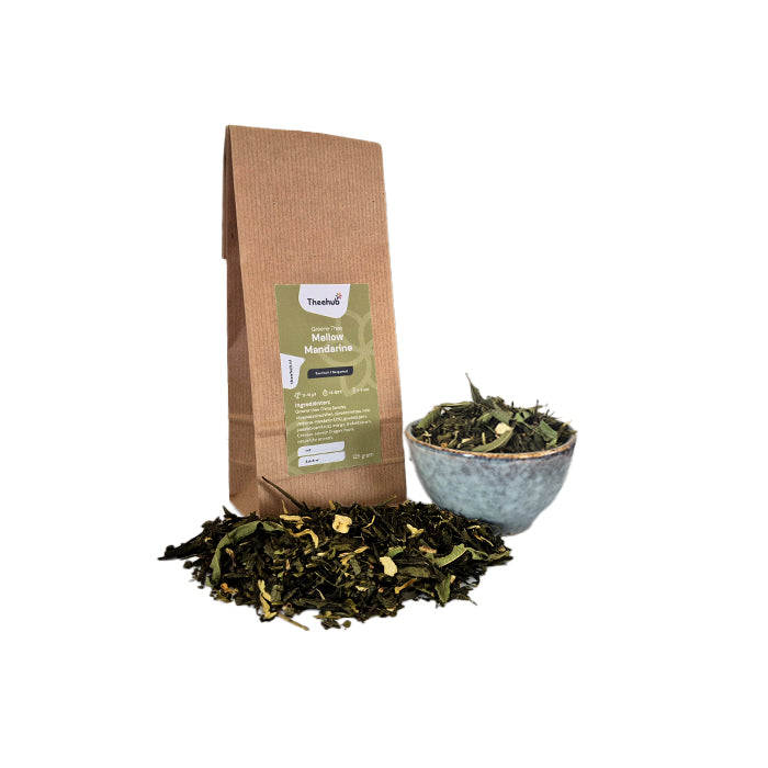 Groene Thee - Mellow Mandarine Navulverpakking (125 gram)