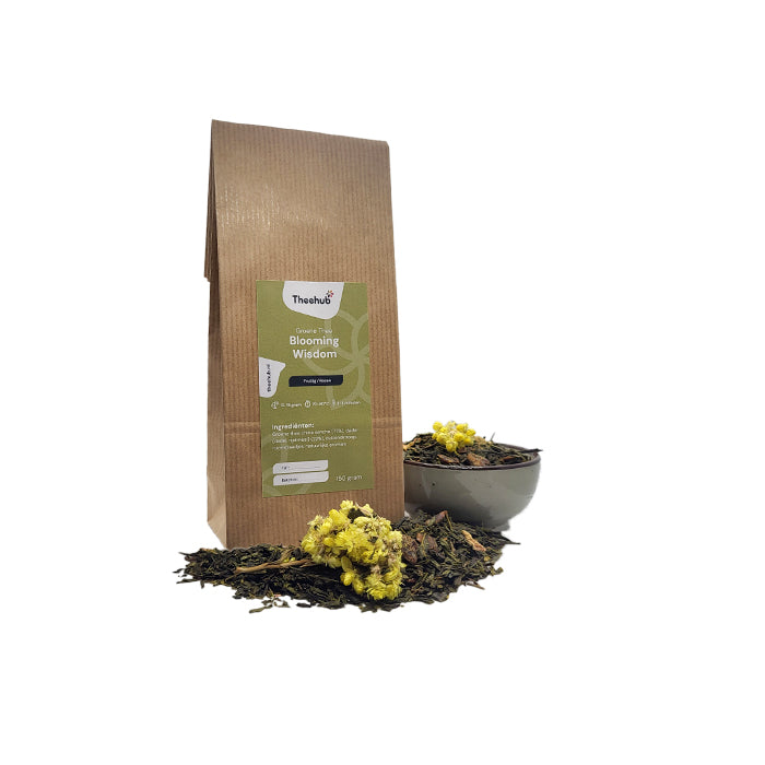 Losse groene thee - Blooming Wisdom