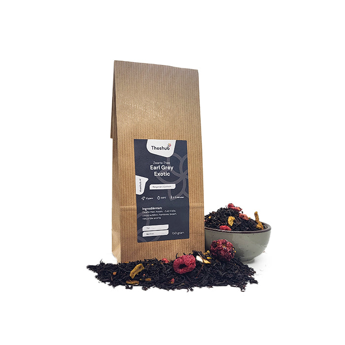 Zwarte Thee - Earl Grey Exotic Navulverpakking (125 gram)