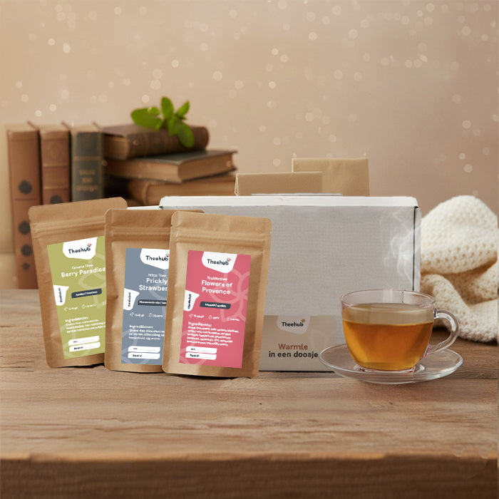 Brievenbus cadeau thee - Floral Fancy