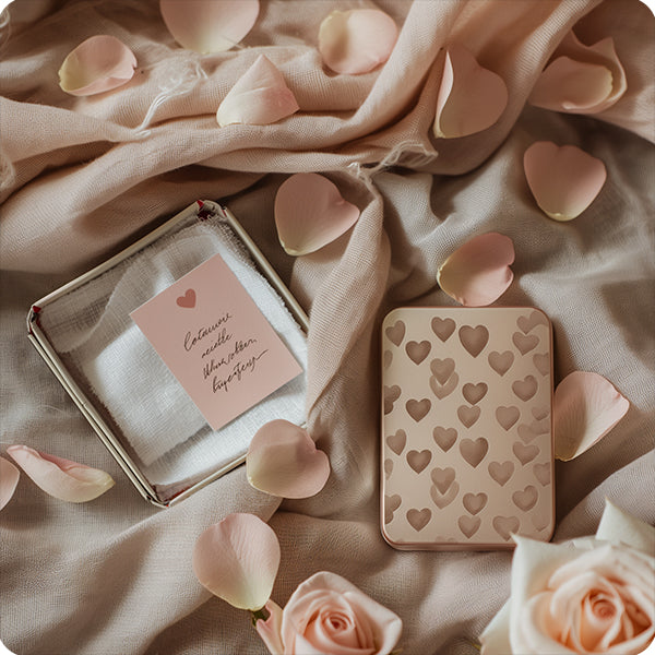 brievenbus cadeau met thee kaartje